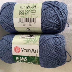 YarnArt Jeans Bamboo 50g Ball Shade Denim Blue