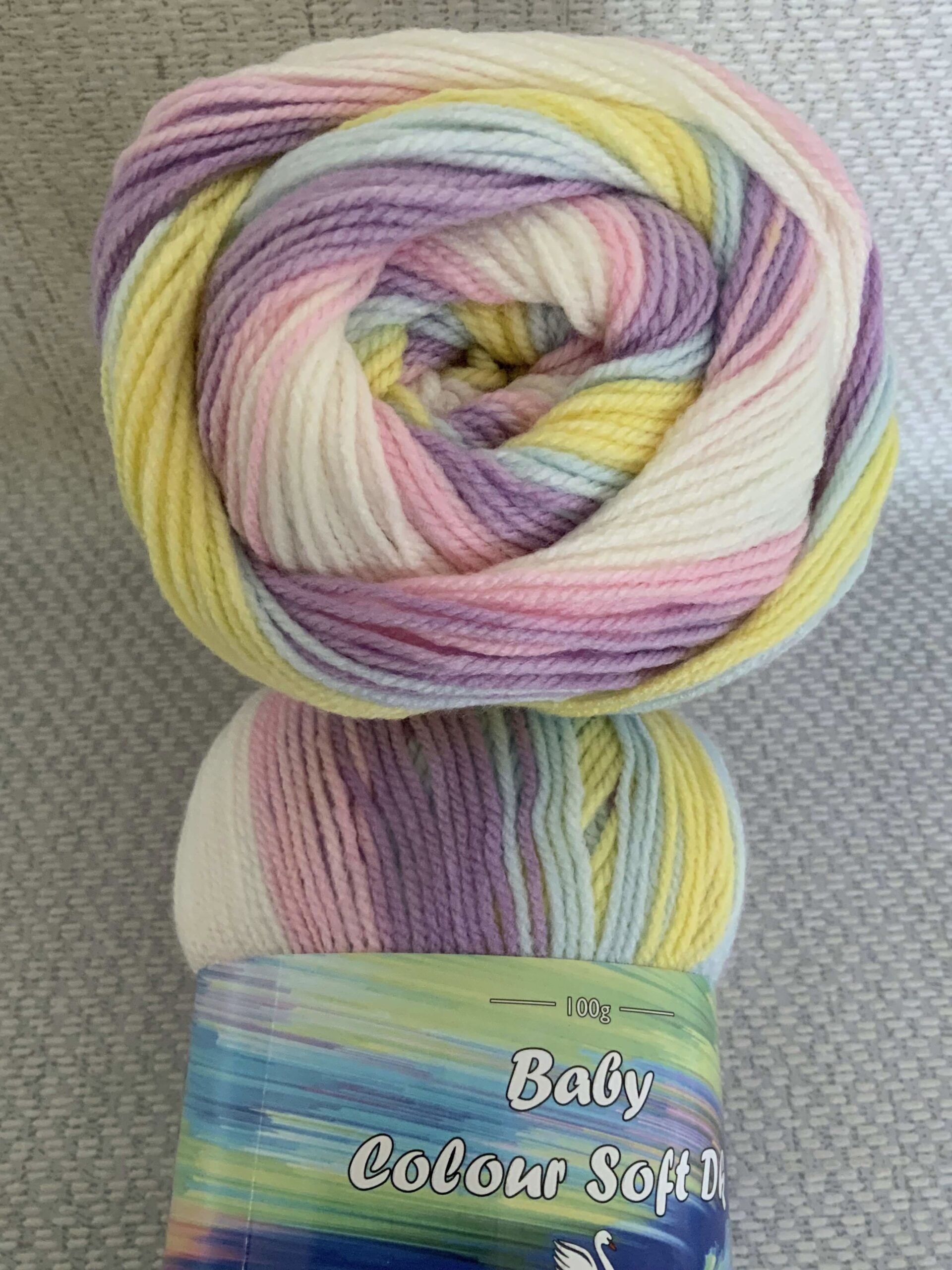 Cygnet Baby Colour Soft Dk Shade Pink Lemonade - Mandys Knit Pix